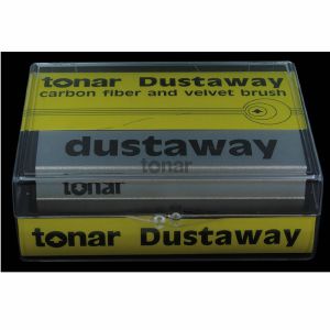 Tonar Dustaway Carbon Fibre & Velvet Record Cleaning Brush