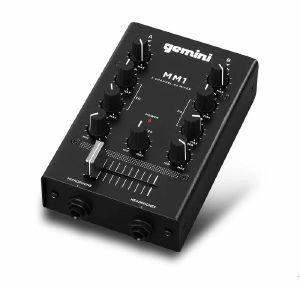 Gemini MM1 2-Channel Compact DJ Mixer