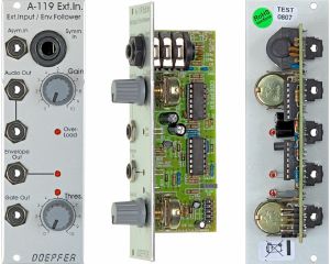 Doepfer A-119 External Input Envelope Follower Module (silver)