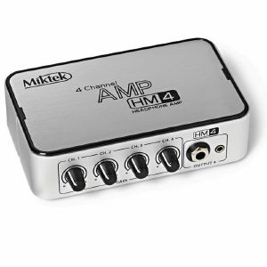 Miktek HM4 4 Channel Personal Monitor Headphone Amplifier