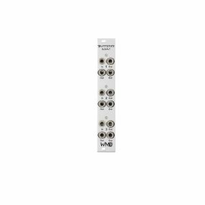 WMD Buffered Mult Three Channel Buffered Multiple Module (silver)