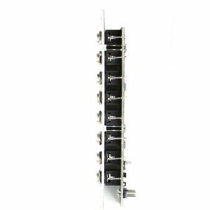 4ms Buff Mult Two Independent 1 To 3 Buffered Mutliples Module (silver)