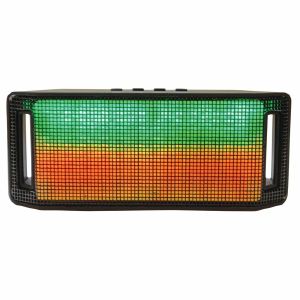 Sound LAB 2.0 Portable Bluetooth Disco Party Speaker With LED Flashing Lights (black)