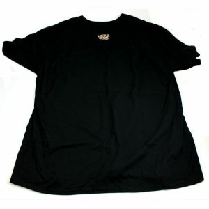 Wolfskuil Logo T-Shirt (large, sand logo on black)