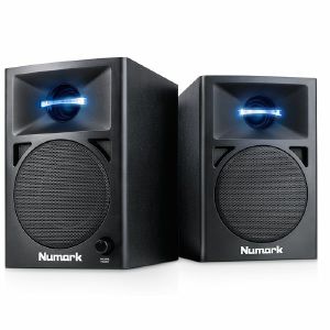 Numark N-Wave 360 3" Powered Desktop DJ Monitors (black)