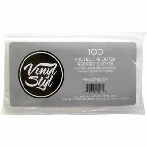 Vinyl Styl 12" LP Protective Outer Record Sleeves (100 pack)
