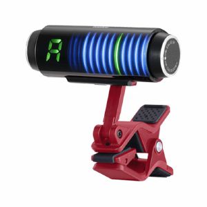 Korg Sledgehammer Custom 100 Clip On Guitar / Bass Tuner (red)