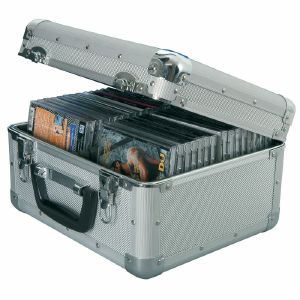 Citronic CDA40 Aluminium CD Flight Case (holds 40 CDs)