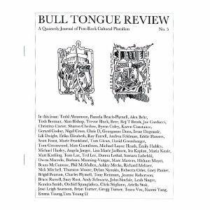 Bull Tongue Review No 5