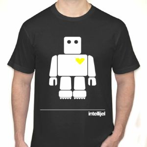 Intellijel Robot Logo T-Shirt (black, small)