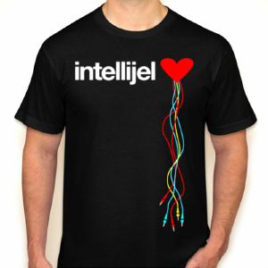 Intellijel Cableheart T-Shirt (black, large)
