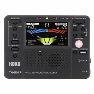 Korg TM 50TR Tuner Metronome & Tone Trainer (black)
