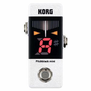 Korg Pitchblack Mini Tuner Pedal (white)