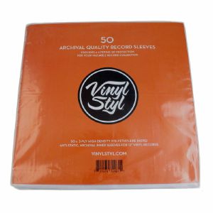 Vinyl Styl Archive Quality 12" Vinyl Inner Record Sleeves (Pack Of 50)