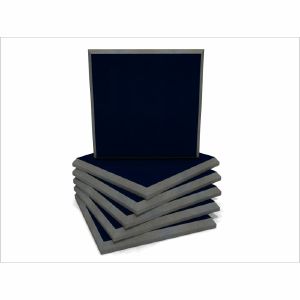 EQ Acoustics Colour Panel 60cm Fabric Faced Tile (ink blue, pack of 6)