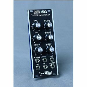 AJH Synth MiniMod Discrete Cascaded VCA Module (black)