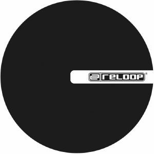 Reloop Logo 12" Vinyl Record Slipmat (single, black/white)