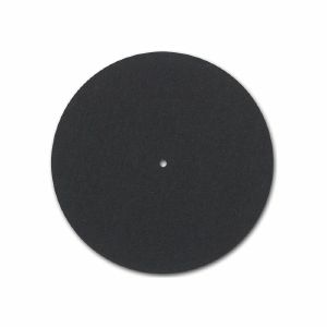 Project 12" Vinyl Record Felt Mat (black, single)