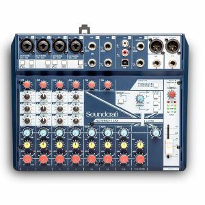 Soundcraft Notepad-12FX Small-Format Analogue Mixing Console With USB I/O & Lexicon Effects