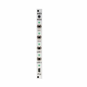 2hp MIDI MIDI Interface Module (silver)