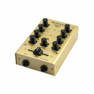 Omnitronic Gnome 202 2-Channel Mini DJ Mixer (gold)