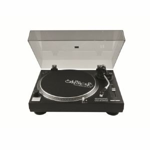 Omnitronic DD2520 Direct Drive USB DJ Turntable (black)