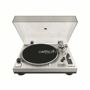 Omnitronic DD2550 Direct Drive USB DJ Turntable (silver)