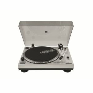 Omnitronic BD1380 Belt Drive USB DJ Turntable (silver)
