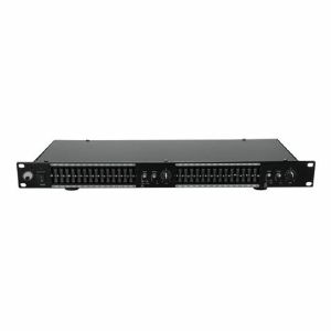 Omnitronic GEQ-2150 Rack Mount 2x15 Band Graphic Equaliser