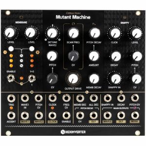 Hexinverter Mutant Machine Dynamic Analog Percussion Synthesis Engine Module