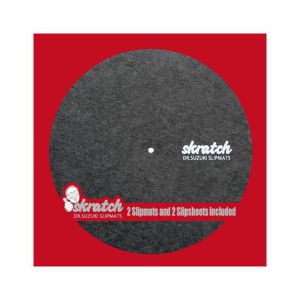 Dr Suzuki Skratch Edition 12" Vinyl Record Slipmats & Slipsheets (pair of each)