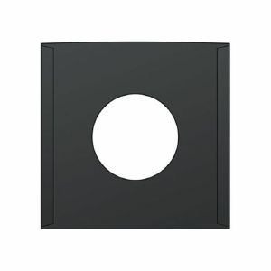 Bags Unlimited 7'' Vinyl Record Paper Sleeves (black, pack of 25)
