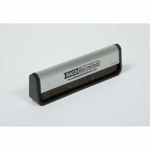 Bags Unlimited Carbon Fiber Vinyl Record Cleaning Brush (silver)
