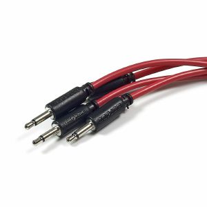 Befaco 80cm Patch Cables (red, pack of 4)