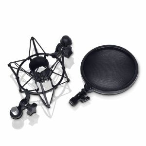 LD Systems DSM400 Microphone Shock Mount With Pop Filter