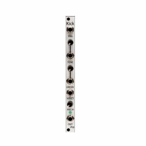 2hp Kick Kick Drum Module (silver)