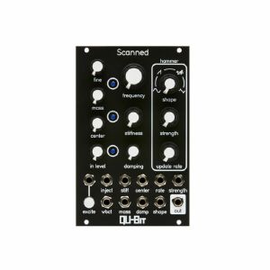 Qu-Bit Scanned Organic Wavetable VCO Module (black)