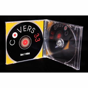 Covers 33 Slim Double CD Case With Clear Tray