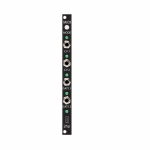 2hp MIDI MIDI Interface Module (black)
