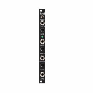 2hp Rout 4 Channel Gate Switch Module (black faceplate)
