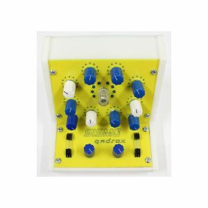 Sismo Qadrox Synthesizer & Sequencer (yellow)