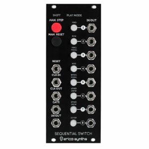 Erica Synths Sequential Switch v2 8-Channel Sequential Switch Module (black)
