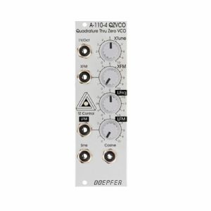 Doepfer A-110-4 Quadrature Thru Zero VCO Module (silver)