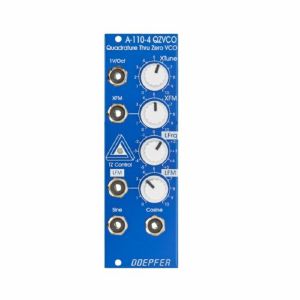 Doepfer A-110-4 Quadrature Thru-Zero Voltage Controlled Oscillator Special Edition Module (blue)