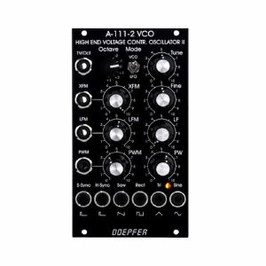 Doepfer A-111-2v High End Voltage Controlled Oscillator II Vintage Edition Module (black)