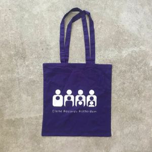 Clone Records Tote Bag (purple)