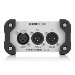Klark Teknik Pro Splitter 5 DS 50 Passive 1 In 5 Out Signal Splitter Box