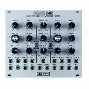 AJH Synth Gemini 2412 Dual SVF Module (silver)