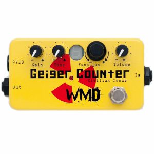 WMD Geiger Counter Civilian Issue Distortion Effects Pedal (yellow)