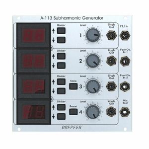 Doepfer A-113 Subharmonic Generator Module (silver)